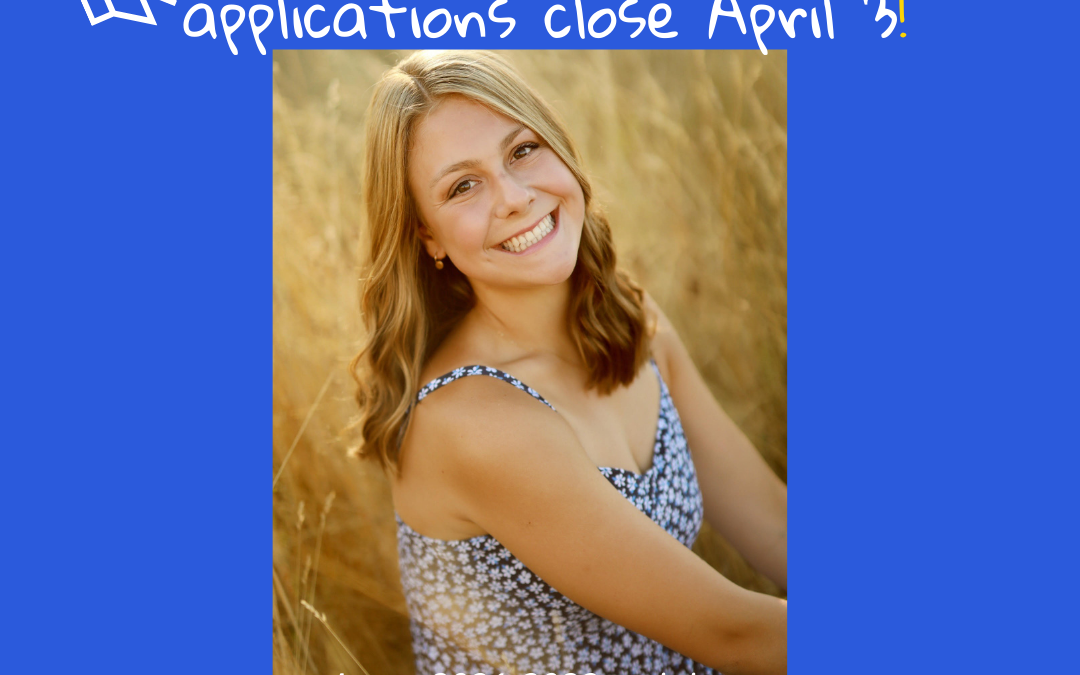2022-2023 Scholarship Applications Open until April 3