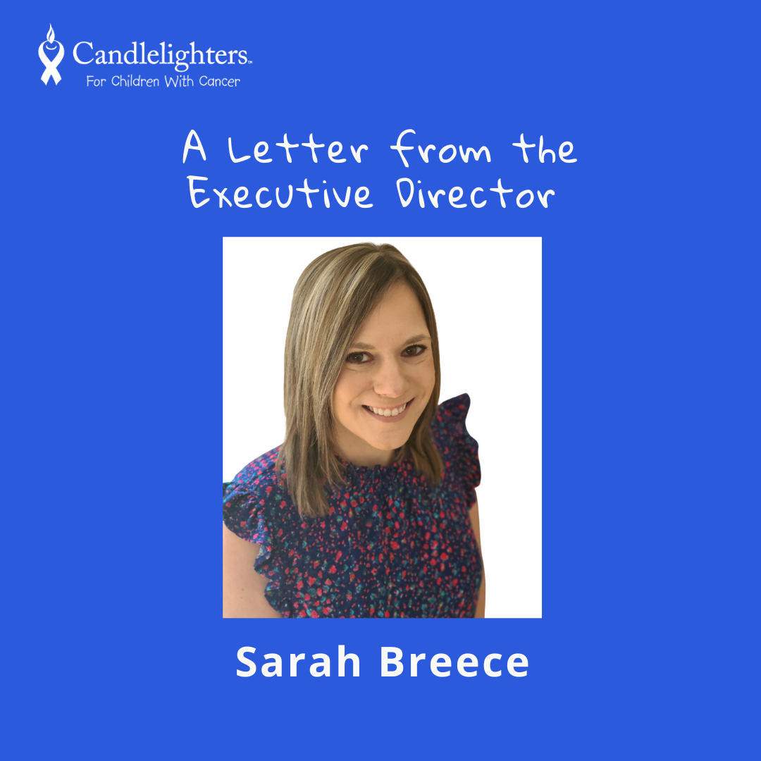 Thank you from the Executive Director, Sarah Breece