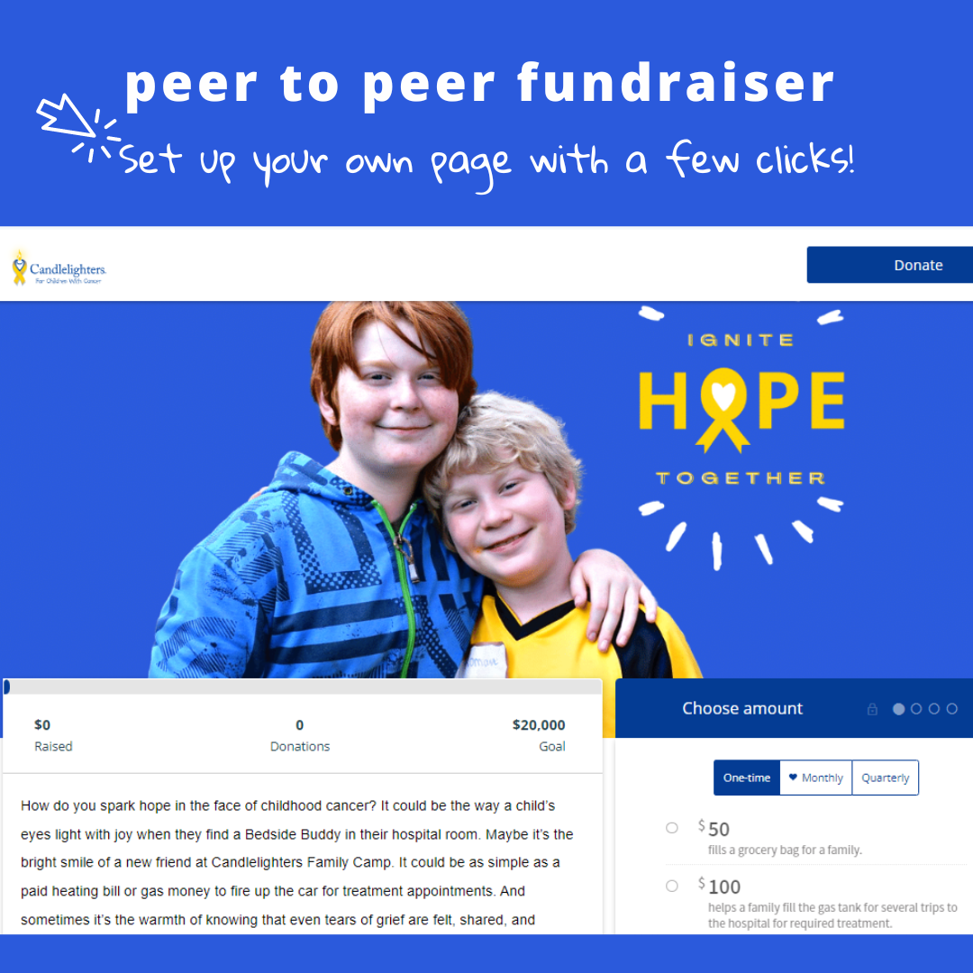 Peer to Peer Fundraiser