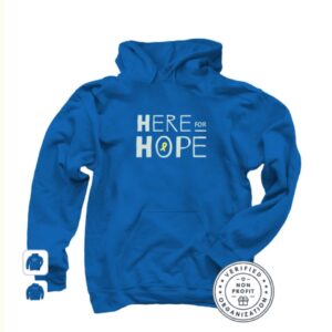 Here for Hope shirt fundraiser